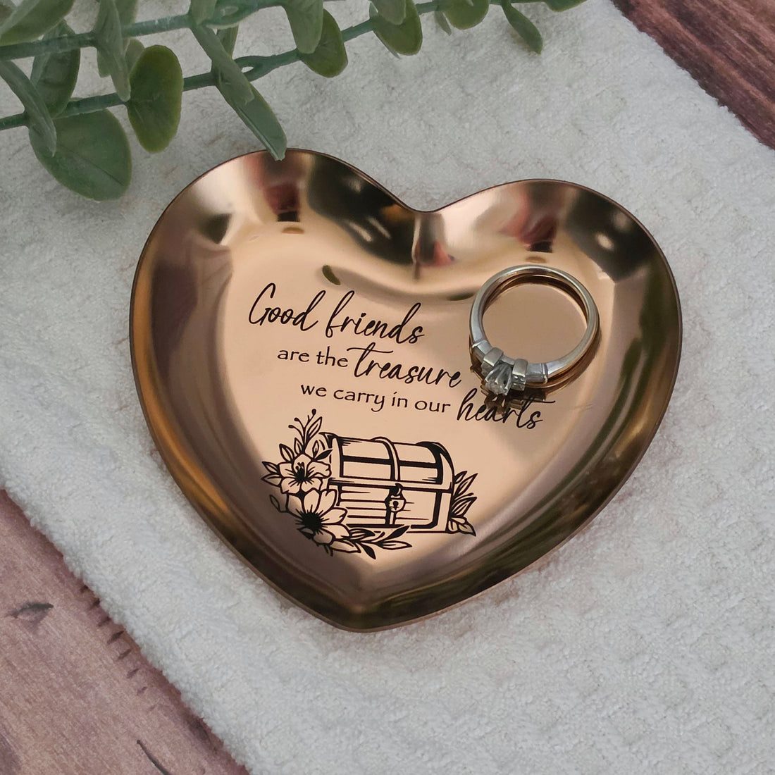 Close-up of a personalized laser-engraved gift showcasing the detailed craftsmanship of Laser & Build Boutique.