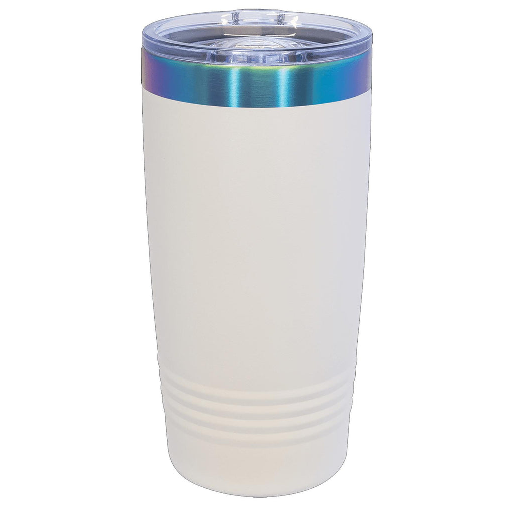 Beach Day Stainless Steel Tumbler with Prism ION-Plated Engraving - 20oz