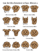 Personalized Dog Portrait - Wood Line Art Decor - 96 Breeds with Optional Name Bone or Winged Paw