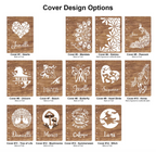 Handcrafted Mahogany Wood Diary or Notebook | Customizable and Refillable