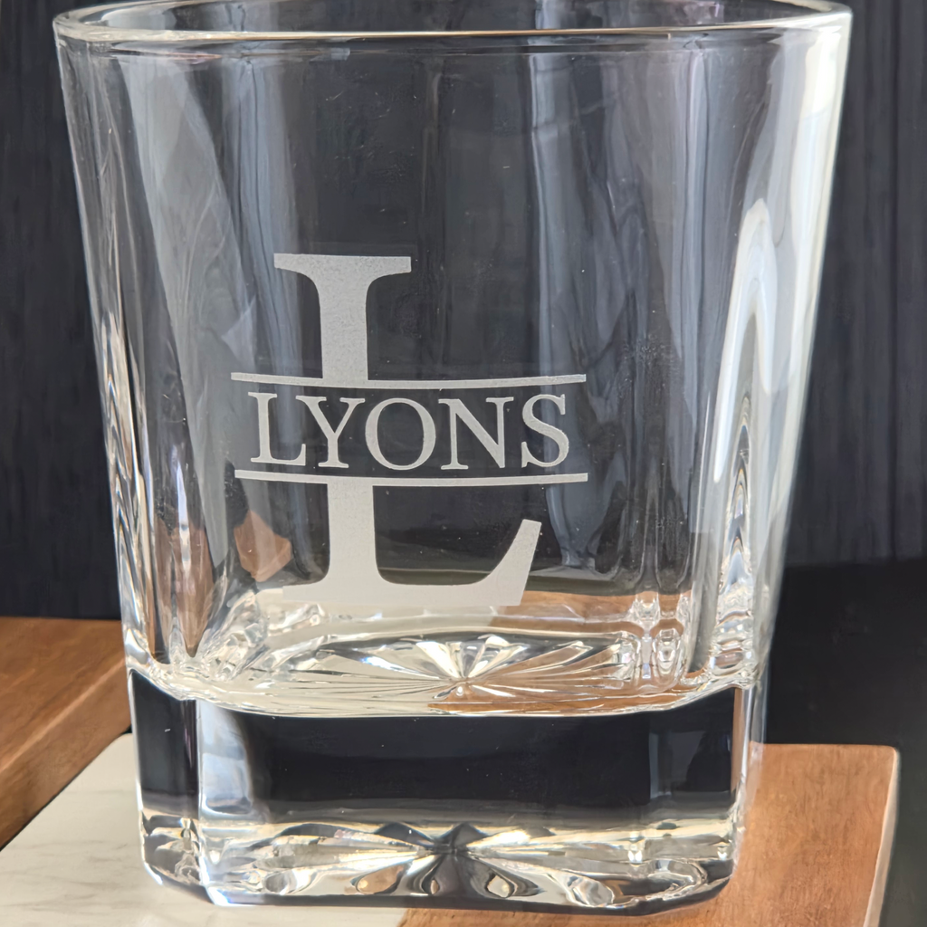 Personalized Whiskey Decanter Set | Custom Engraved Gift Set