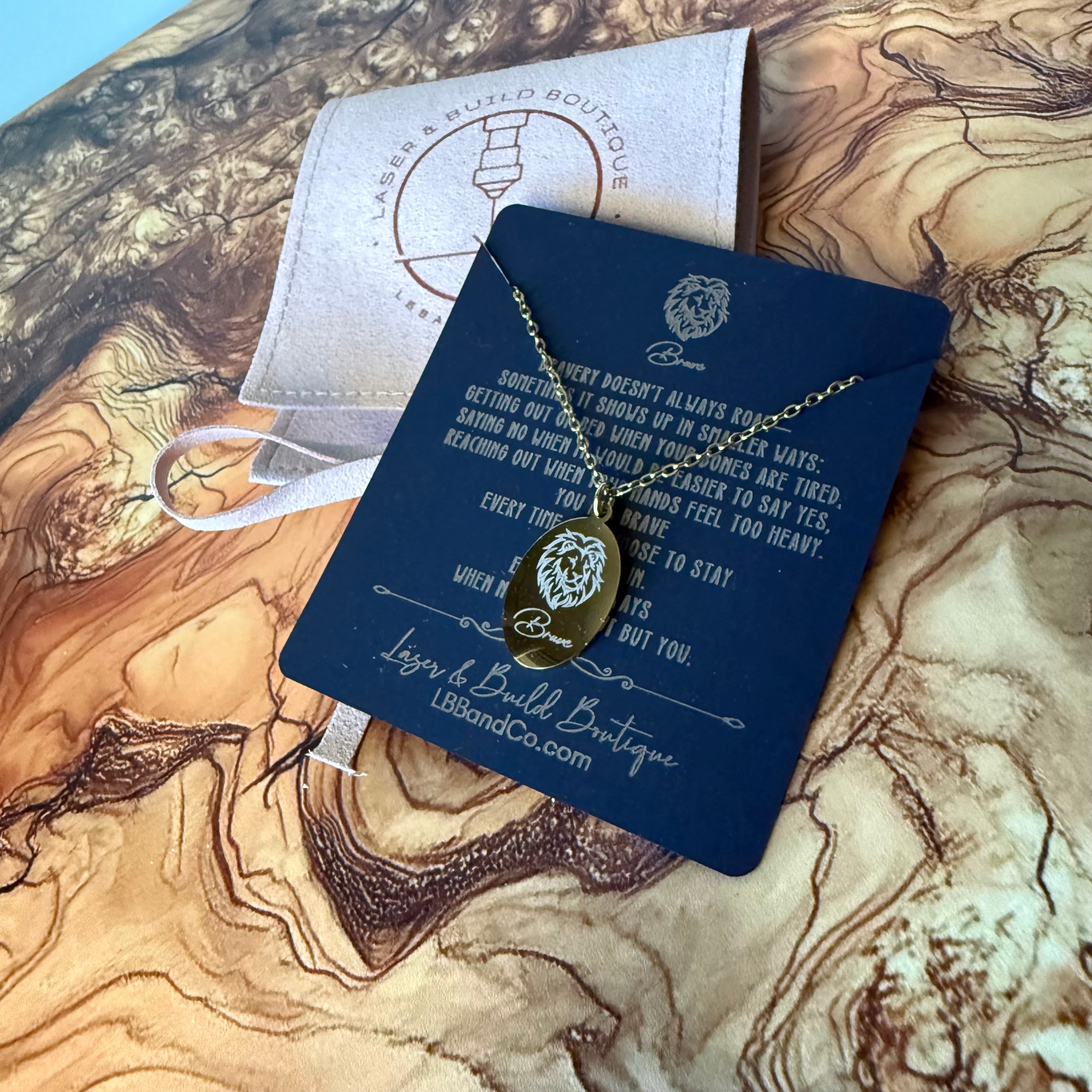 Brave Necklace – Worth Whisper Collection