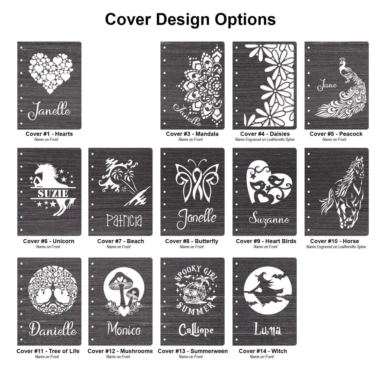 Handcrafted Nitro Wood Diary or Notebook | Customizable and Refillable