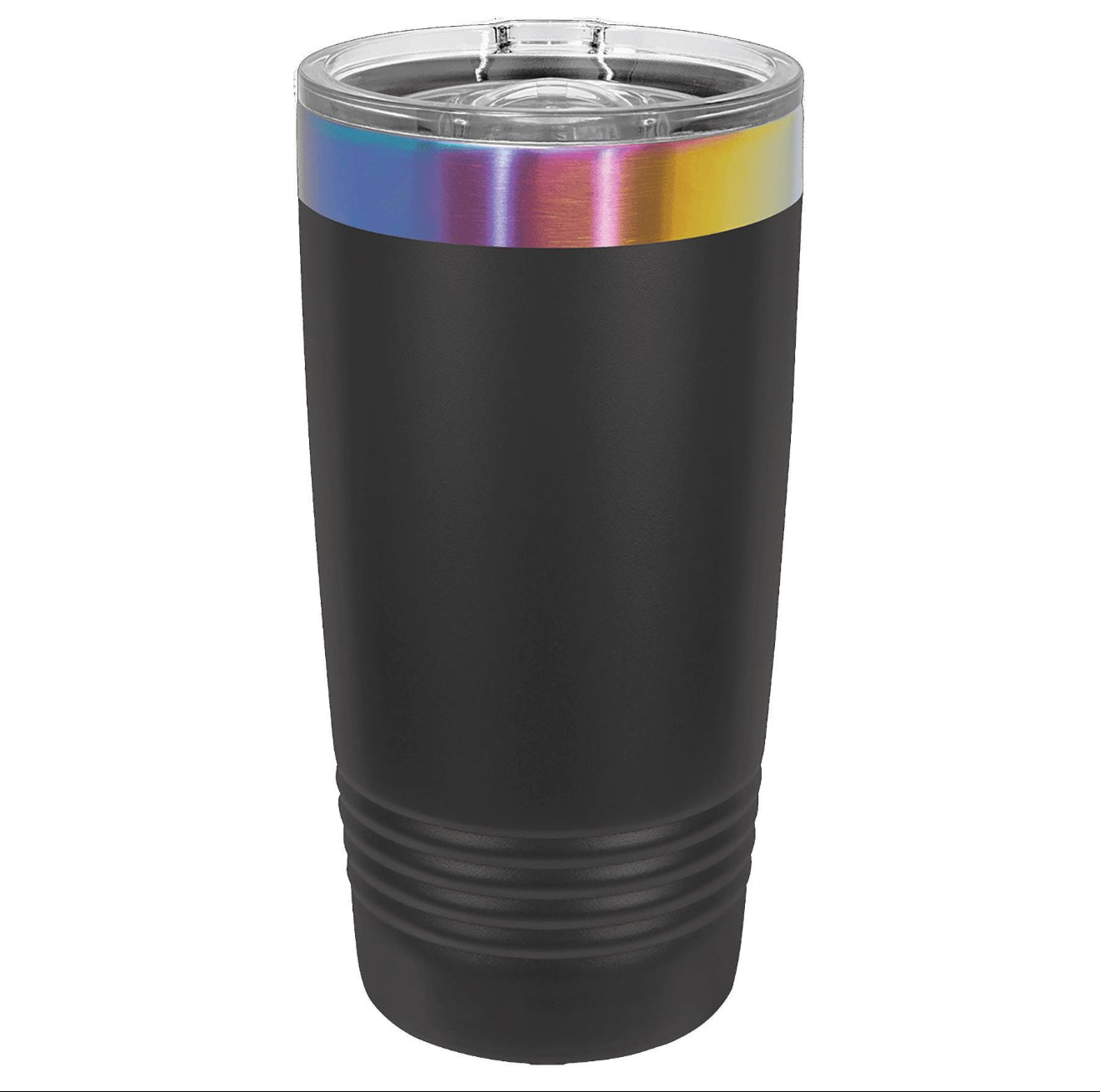 Beach Day Stainless Steel Tumbler with Prism ION-Plated Engraving - 20oz