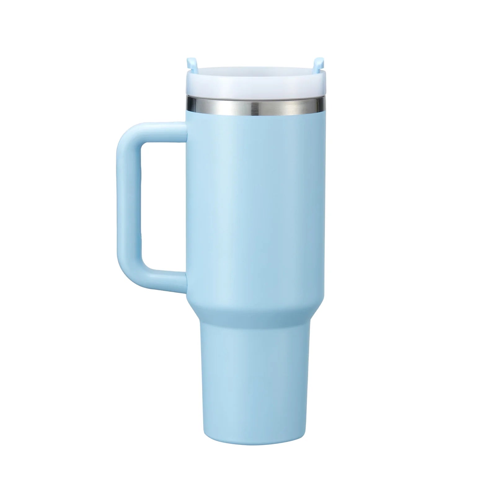 40oz Engraved Bookshelf Tumbler with Handle – Stainless Steel Insulated Cup