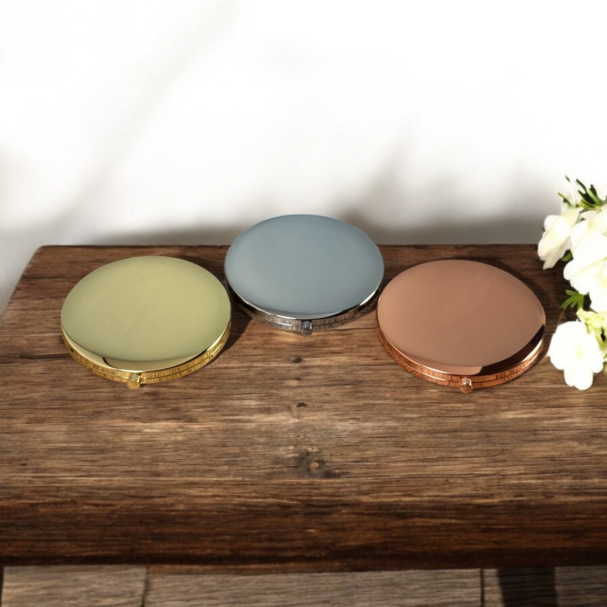 Personalized Cowgirl Compact Mirror