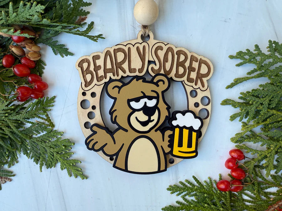 Cheeky Wood Ornaments