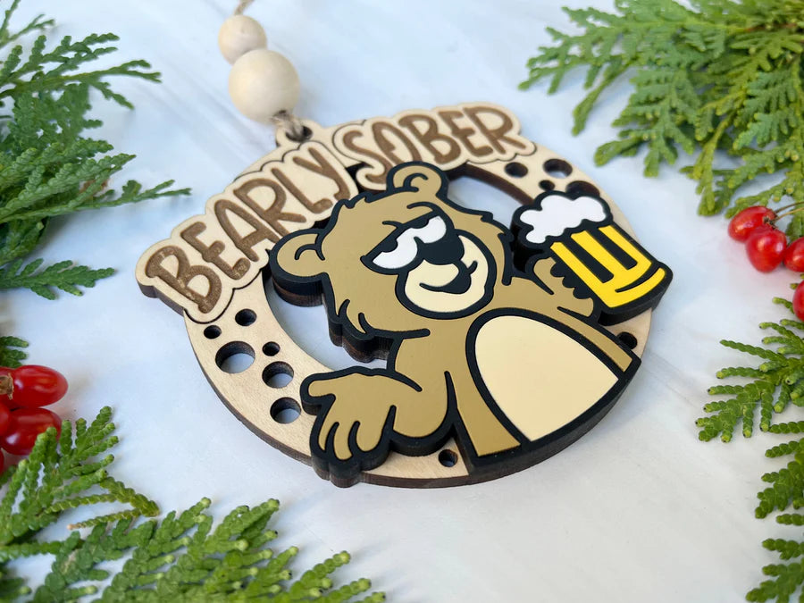 Cheeky Wood Ornaments