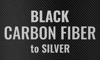Black Carbon Fiber to Silver