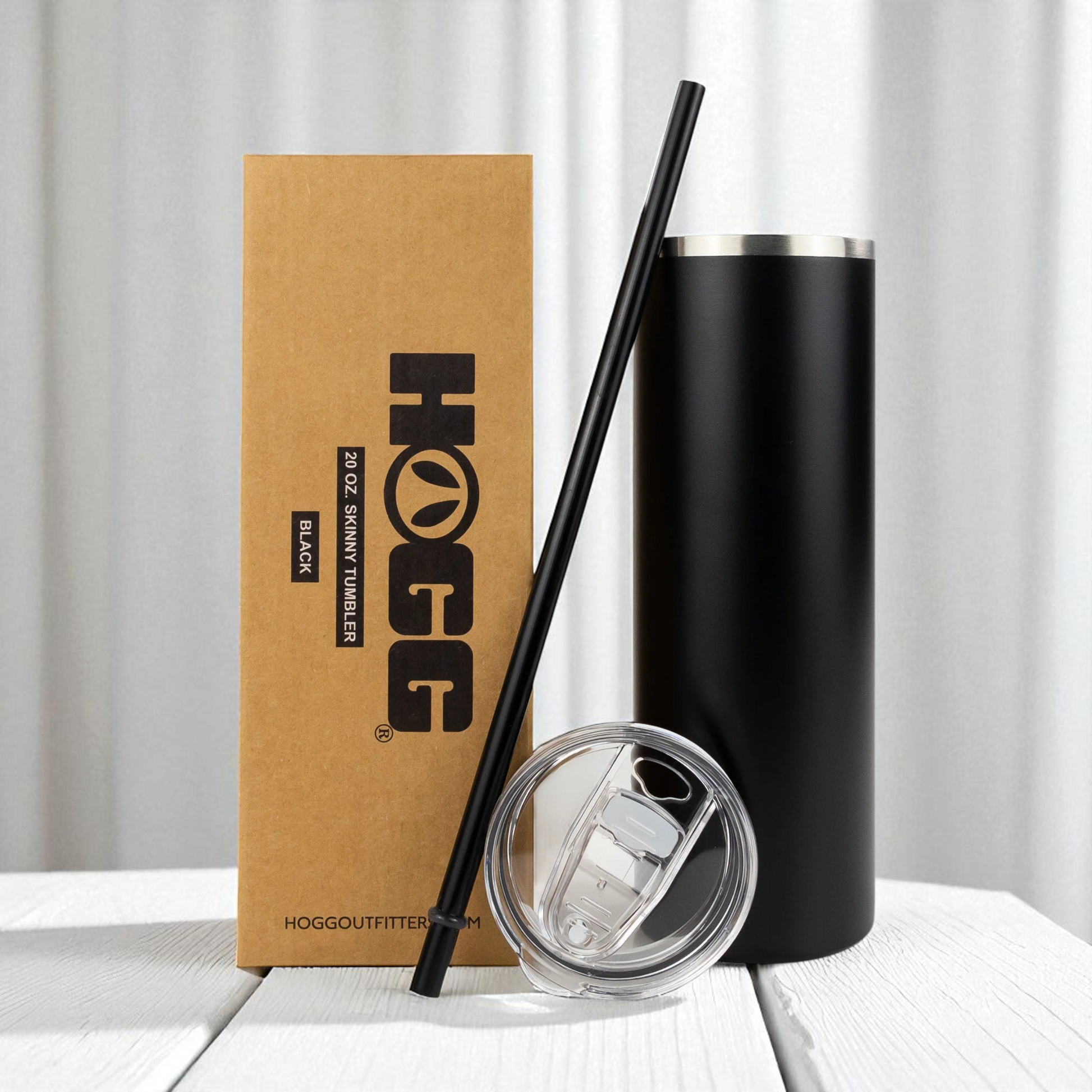 Custom Engraved 20oz Skinny Tumbler - Hogg Brand