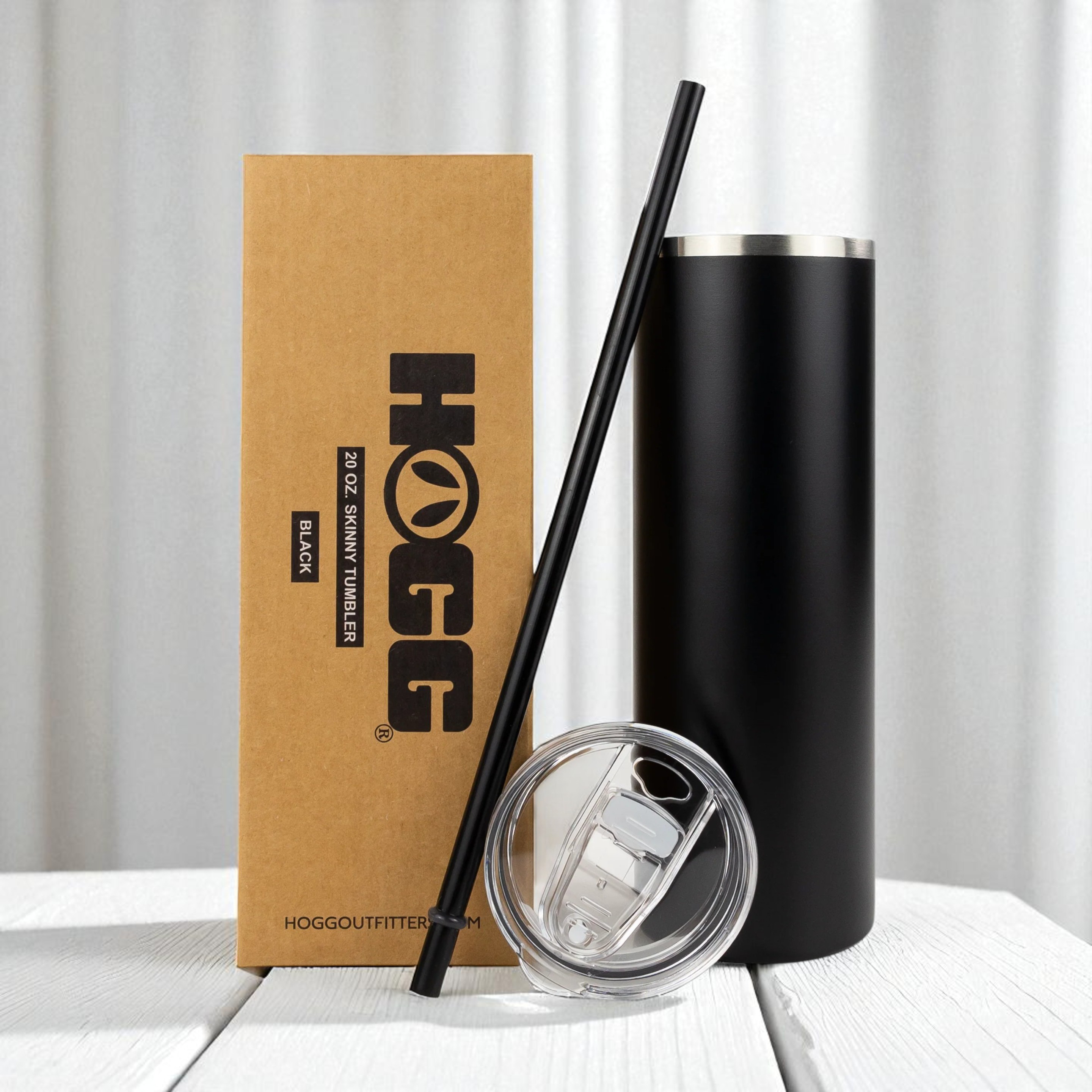 Custom Engraved 20oz Skinny Tumbler - Hogg Brand
