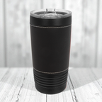 Custom Engraved 20oz Leatherette Tumbler - Polar Camel Brand