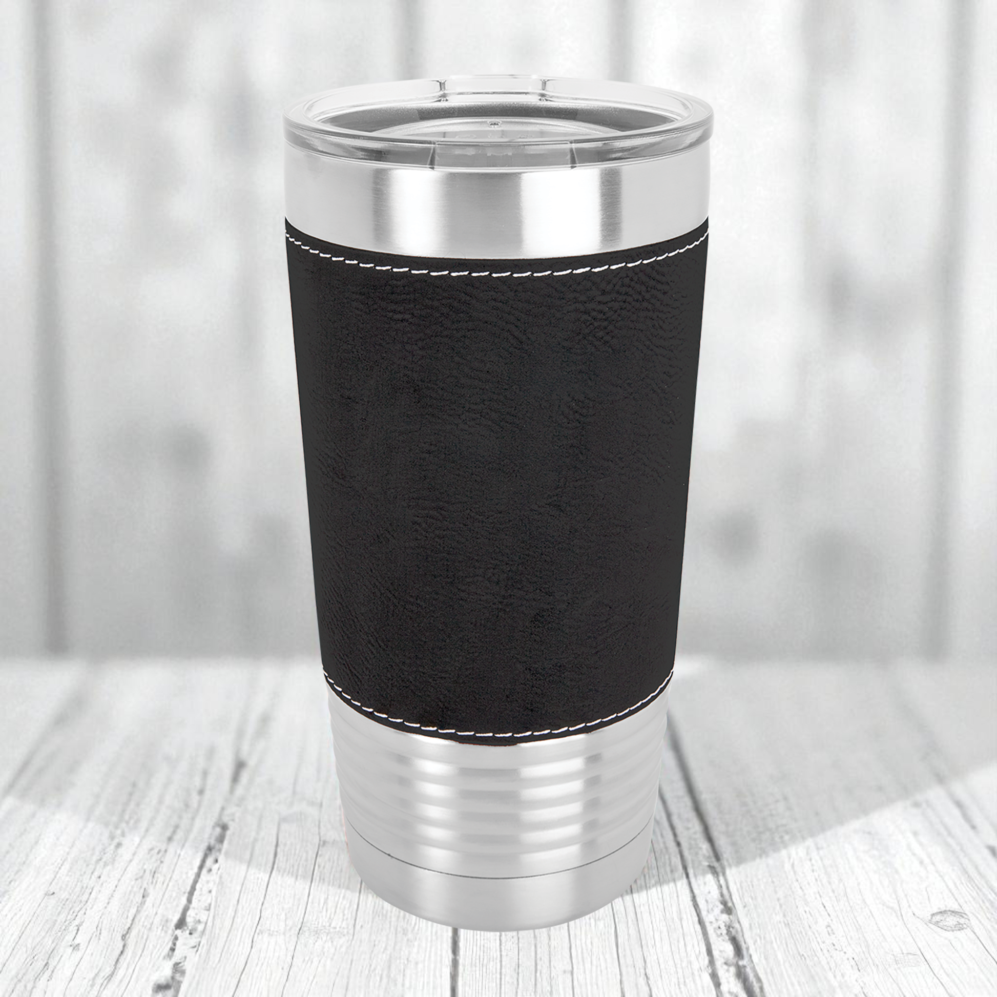 Custom Engraved 20oz Leatherette Tumbler - Polar Camel Brand