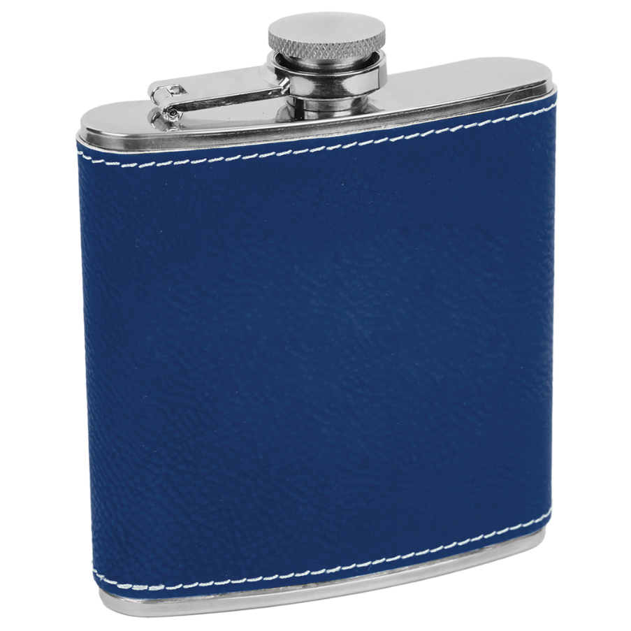 Custom Engraved Leatherette Flask