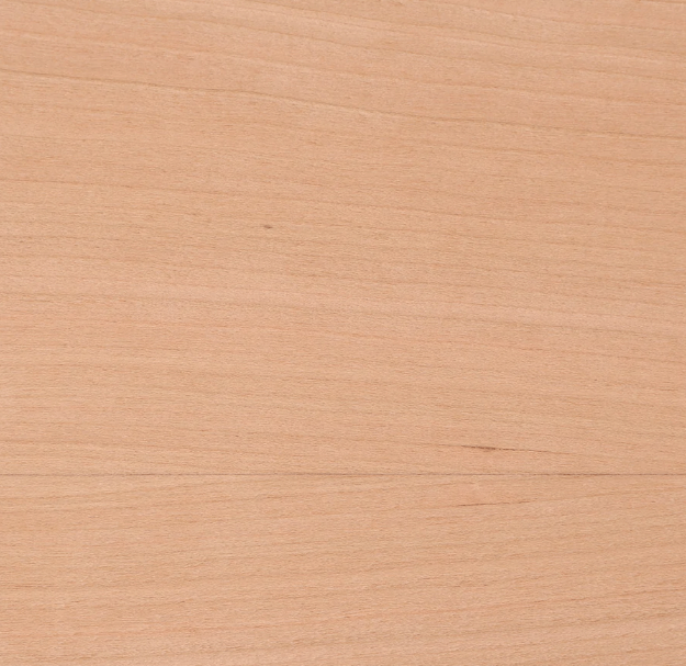 Close-up of a smooth, natural wood surface, ideal for personalized wood diary or journal, heart cutout design, refillable A5.