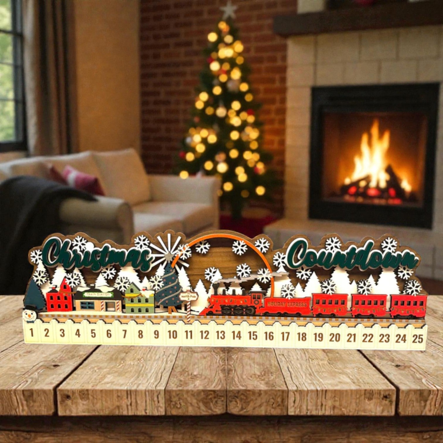 Holiday Express Christmas Countdown