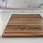 Personalized Charcuterie Board | Marble & Acacia Wood