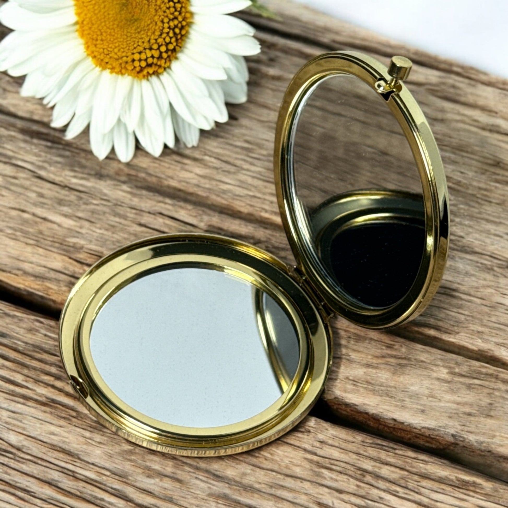 Personalized Cowgirl Compact Mirror