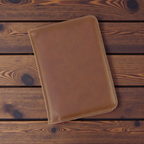 Custom engraved Personalized Laserette® Passport Wallet | RFID Travel Holder, Vegan Leather Travel Wallet by Laser & Build Bo