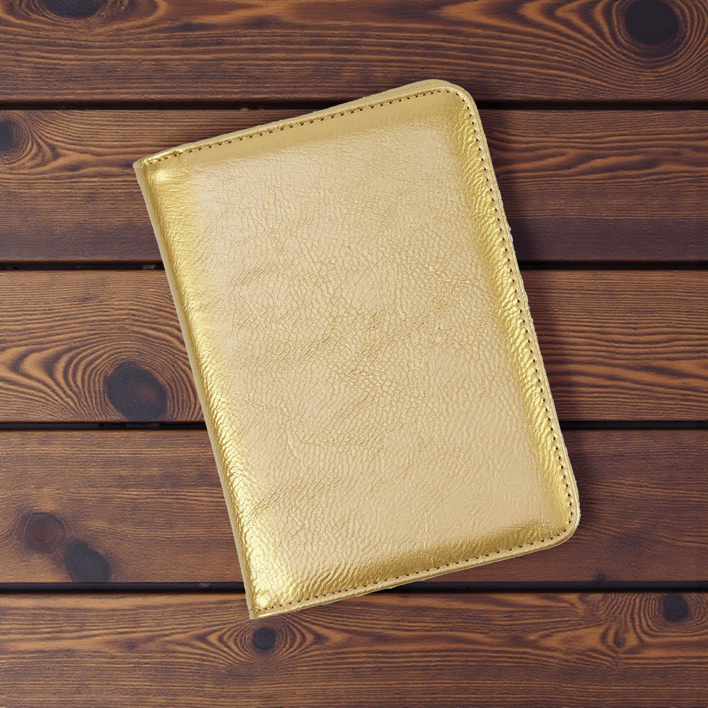 Custom engraved Personalized Laserette® Passport Wallet | RFID Travel Holder, Vegan Leather Travel Wallet by Laser & Build Bo