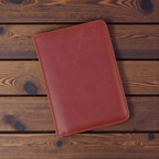 Custom engraved Personalized Laserette® Passport Wallet | RFID Travel Holder, Vegan Leather Travel Wallet by Laser & Build Bo