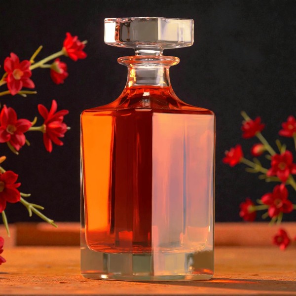 Custom Engraved Whiskey Decanter Set