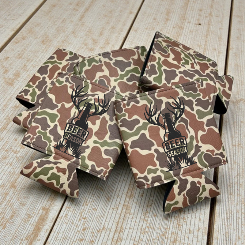 Custom Engraved Leatherette Can Duster