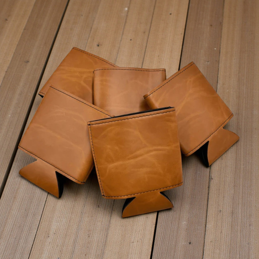 Custom Engraved Leatherette Can Duster