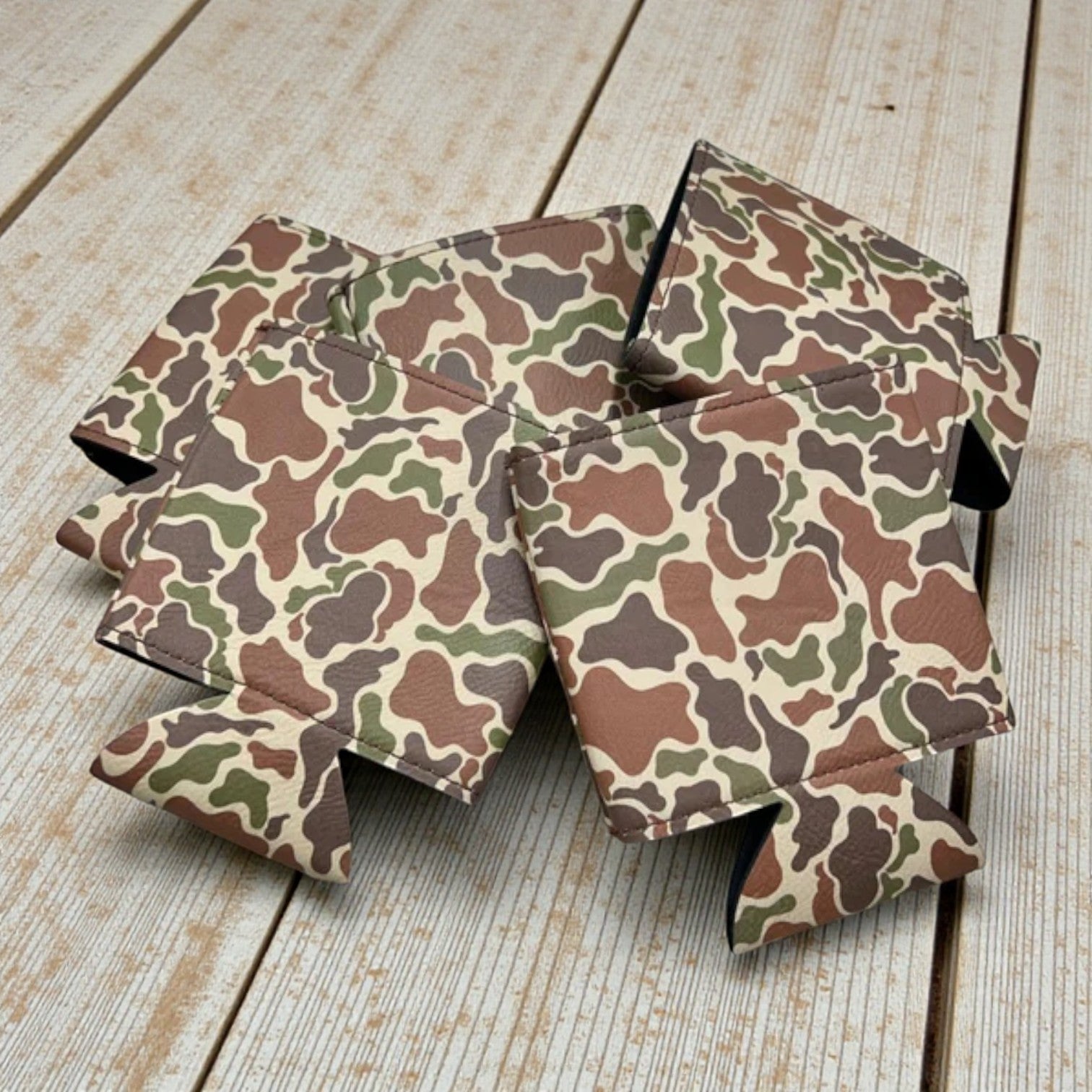 Custom Engraved Leatherette Can Duster