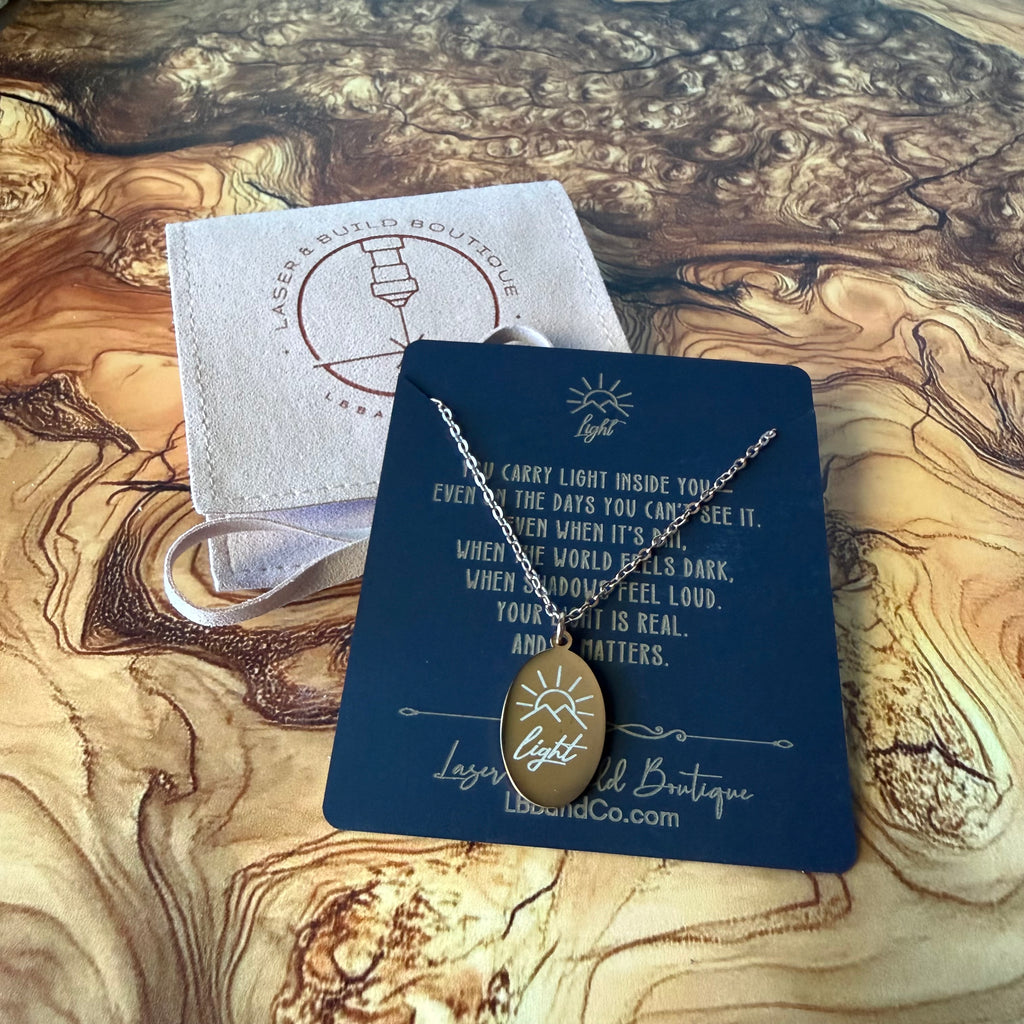 Light Necklace – Worth Whisper Collection