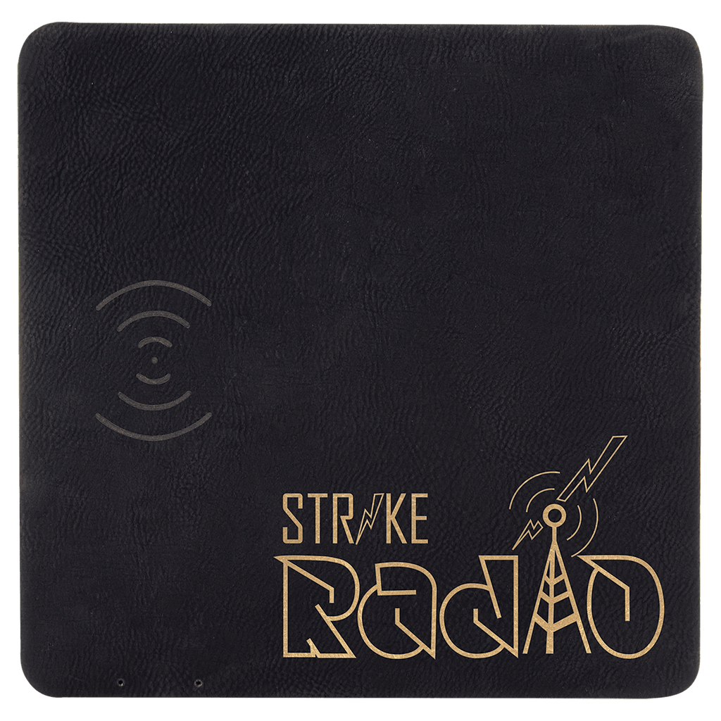 Custom Engraved Leatherette Wireless Charging Mat
