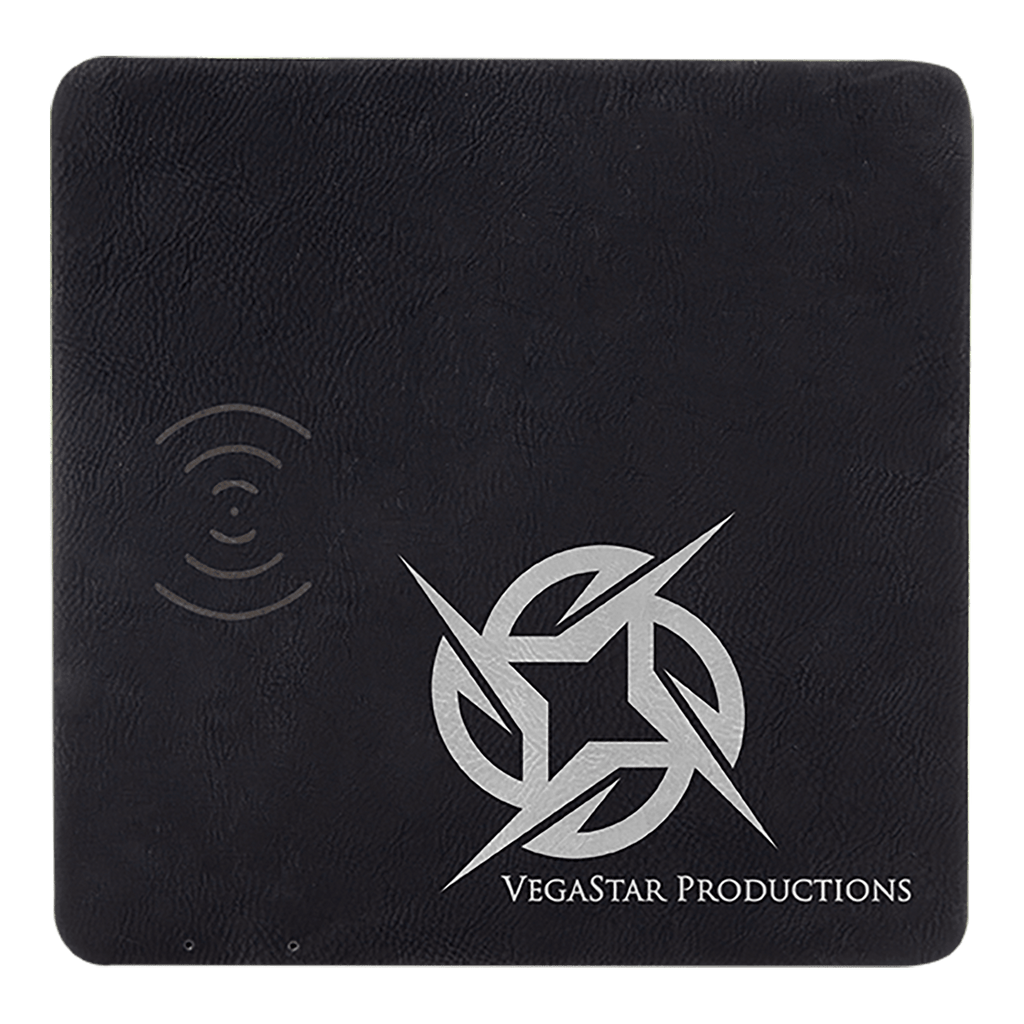 Custom Engraved Leatherette Wireless Charging Mat