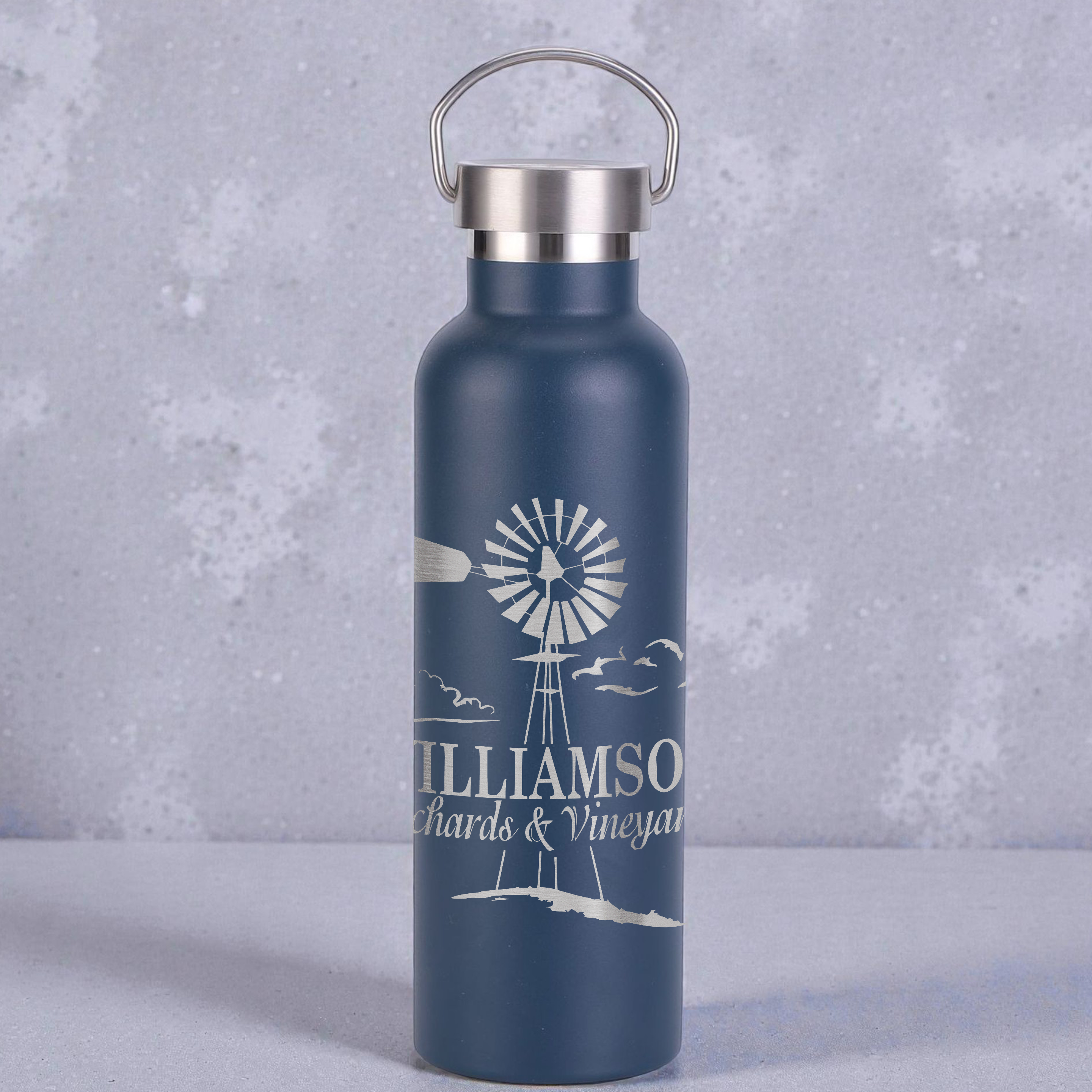 Custom Engraved Insulated Wine Growler - 750ml