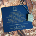 You Are Enough – Mental Health Affirmation Necklace