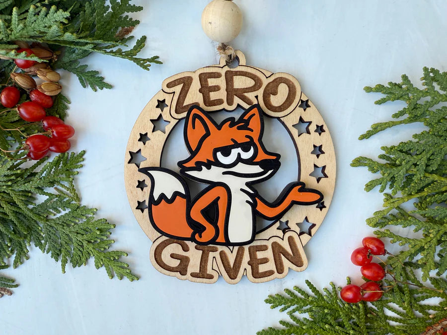 Cheeky Wood Ornaments