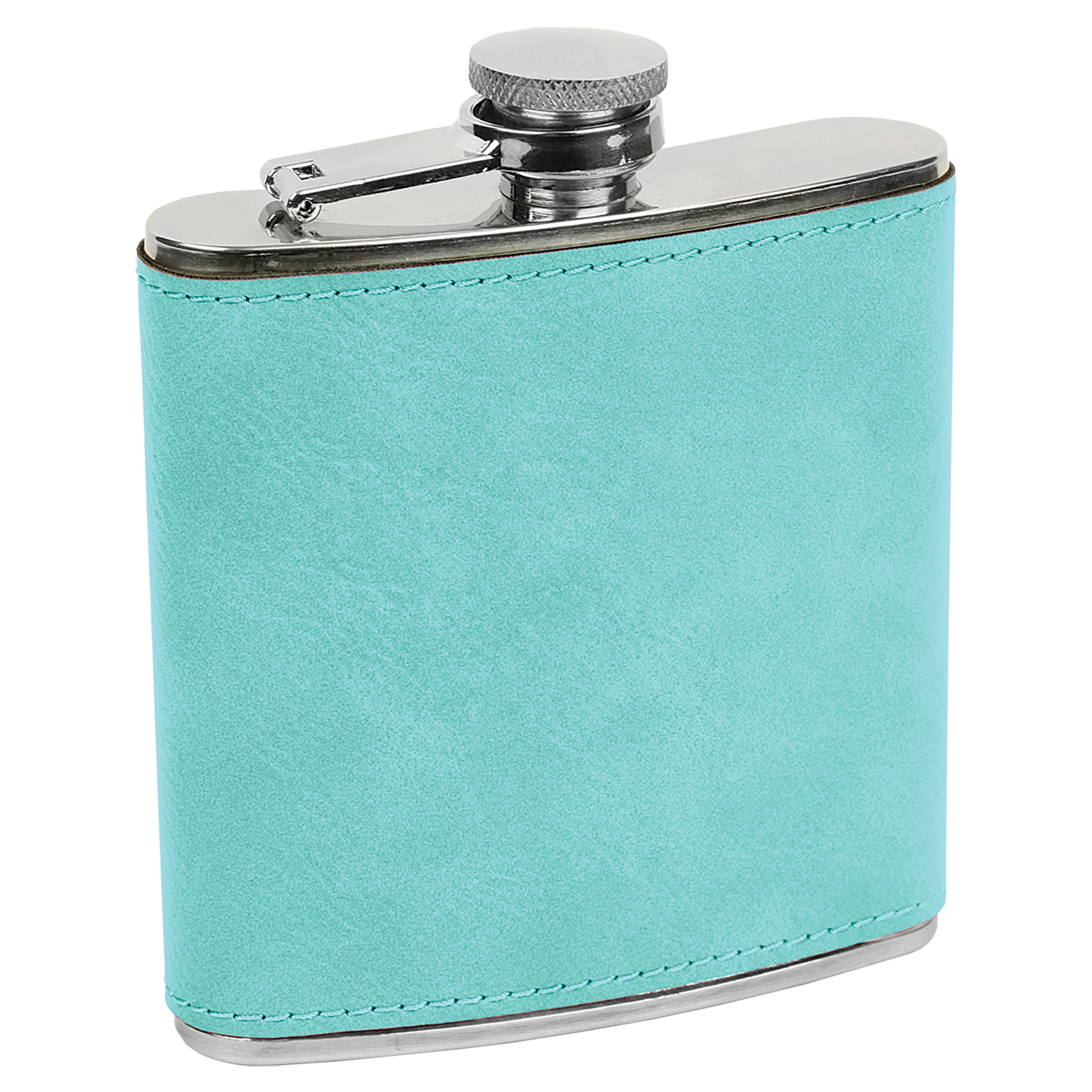 Engraved Leatherette Flask – “Dumpster Fire Response Team” | Stainless Steel Flask with Black Leatherette Wrap