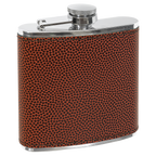 Engraved Leatherette Flask – “Dumpster Fire Response Team” | Stainless Steel Flask with Black Leatherette Wrap