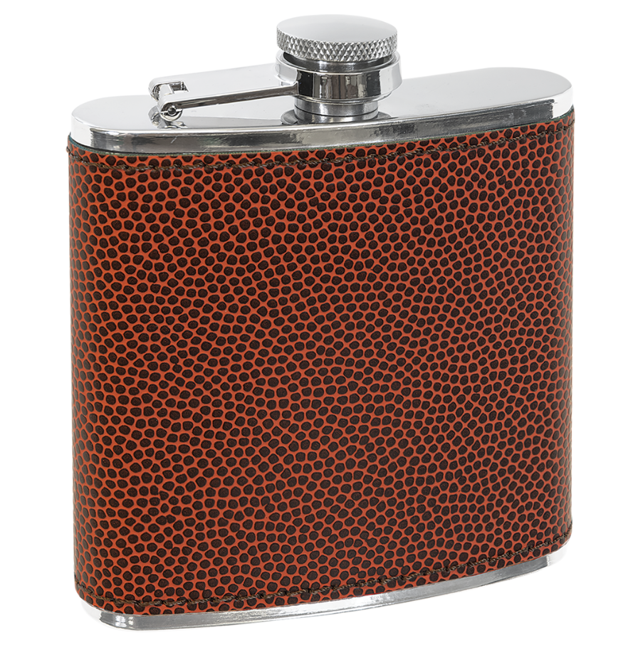 Custom Engraved Leatherette Flask