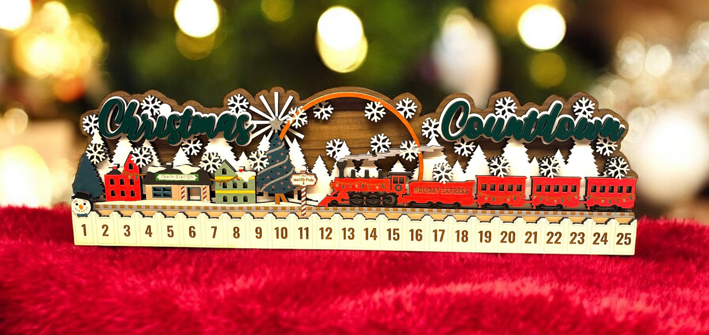 Holiday Express Christmas Countdown