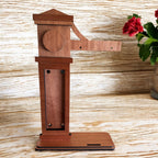 Wooden Post for Seasonal Signs - Interchangeable Design