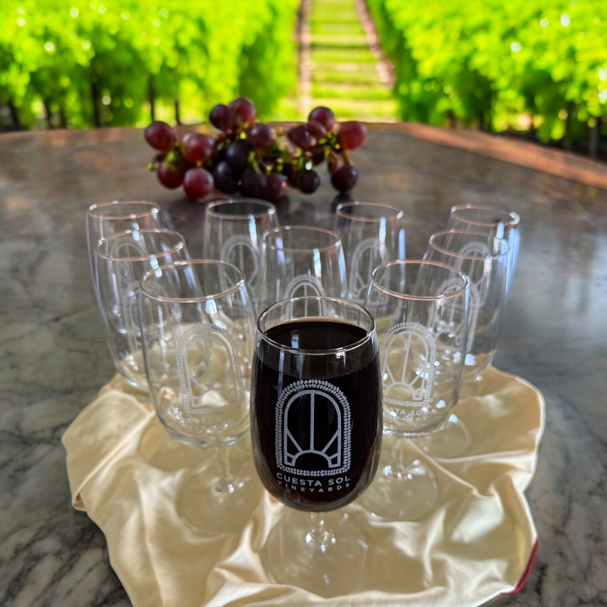 Custom Engraved Wine Glasses