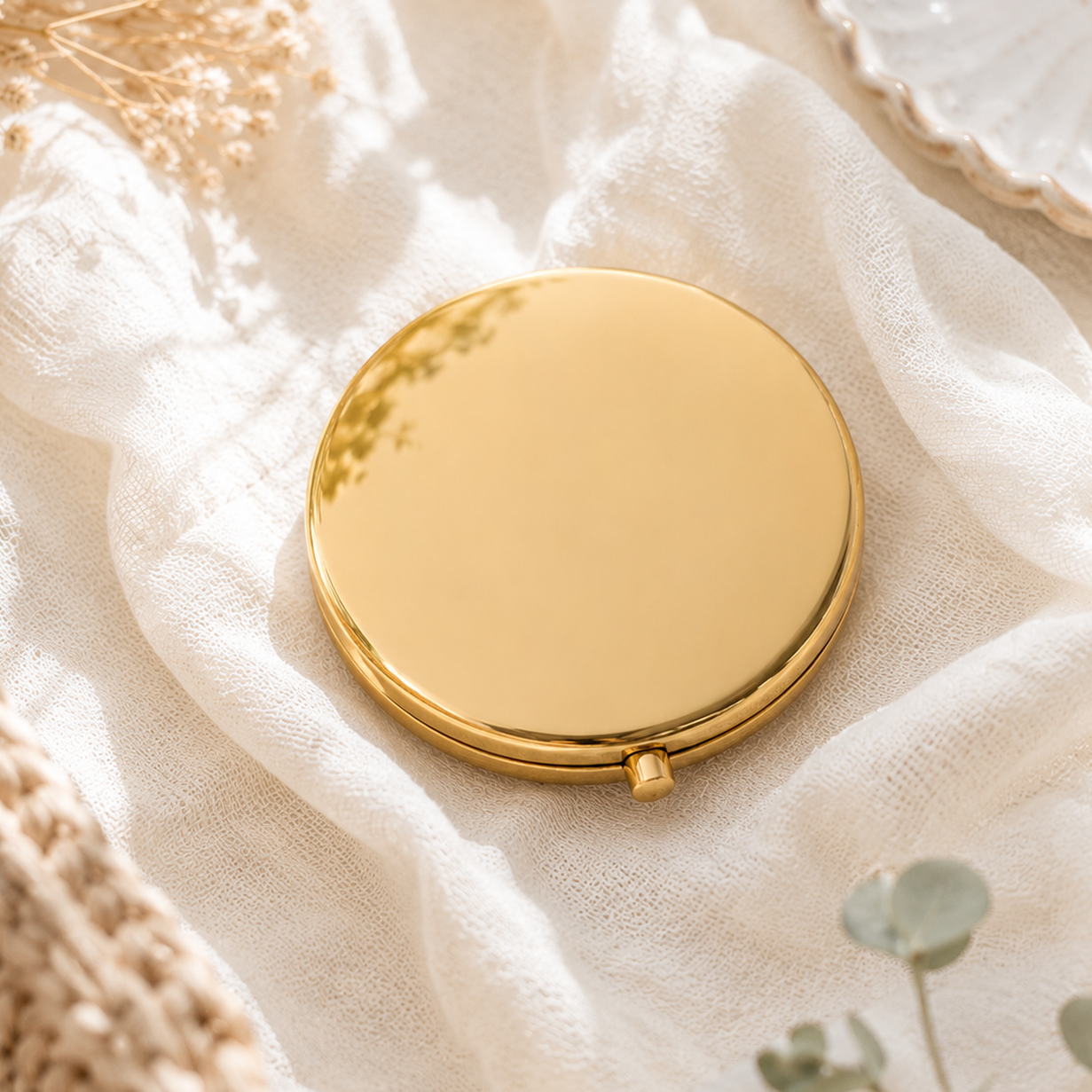 Personalized Cowgirl Compact Mirror