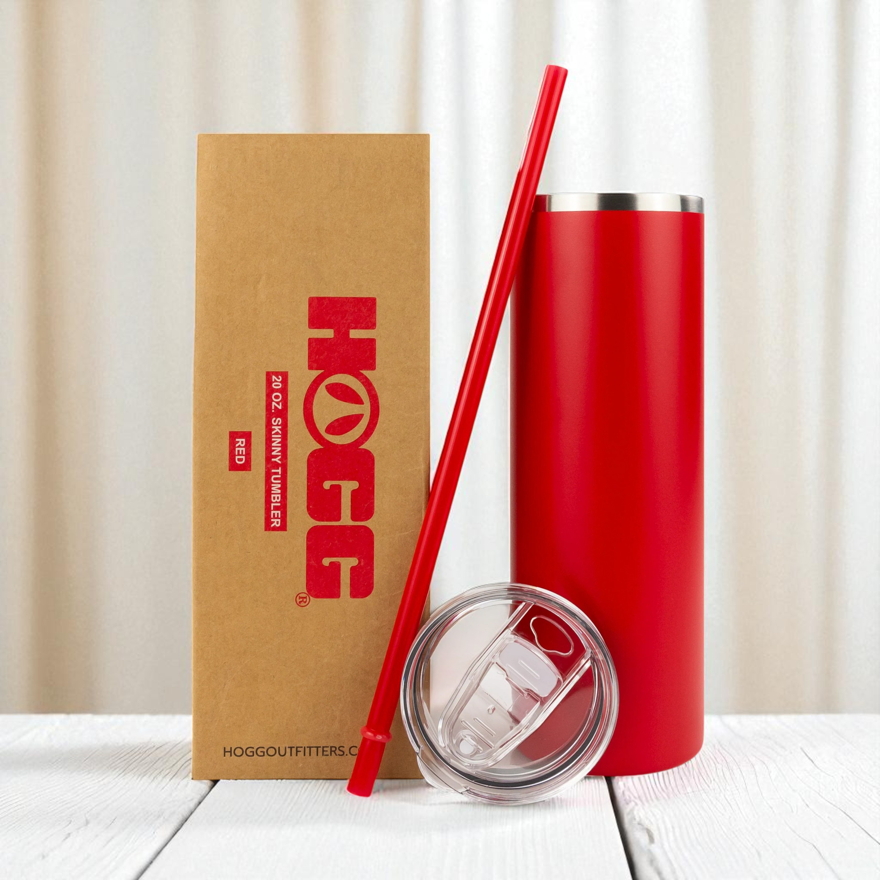 Custom Engraved 20oz Skinny Tumbler - Hogg Brand