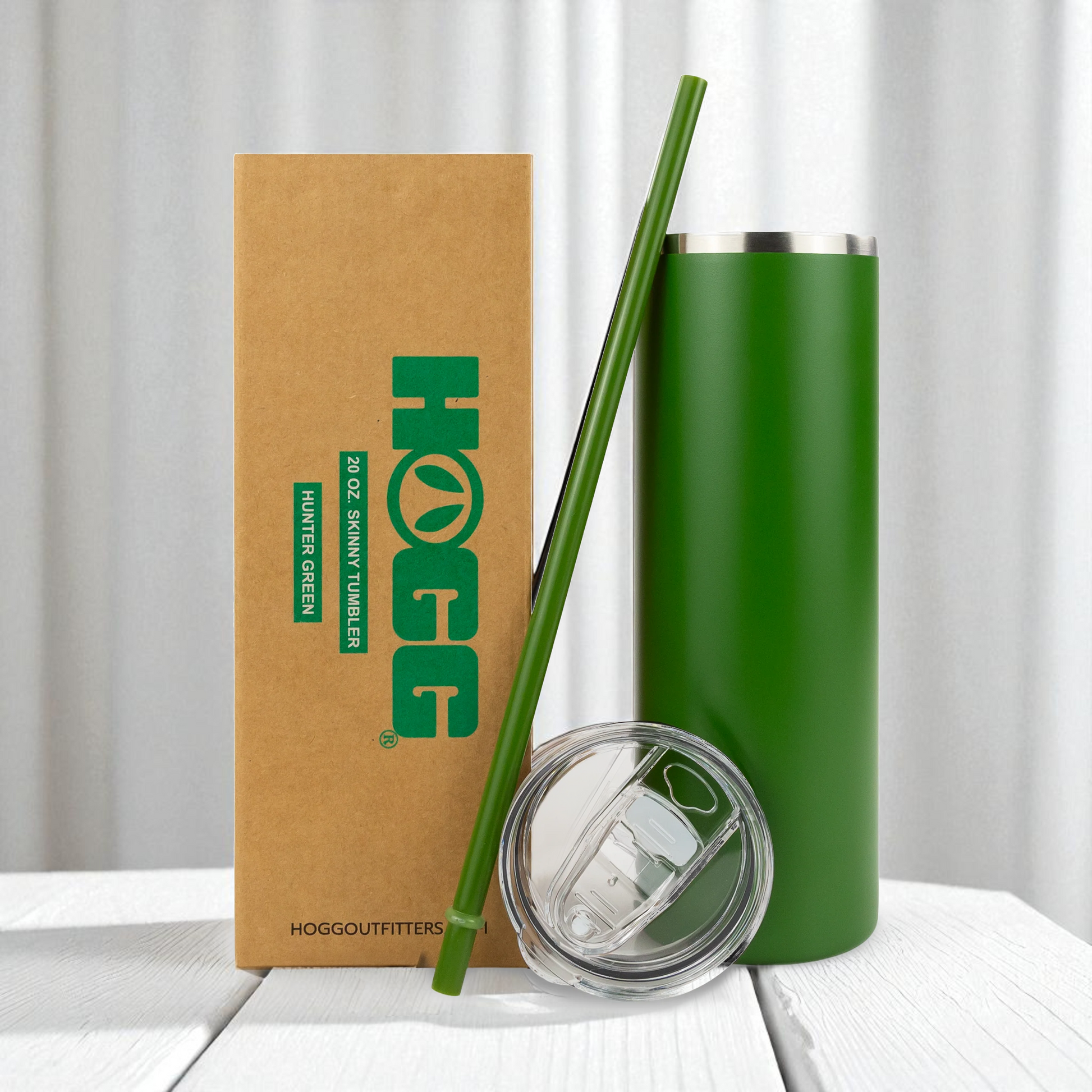 Custom Engraved 20oz Skinny Tumbler - Hogg Brand