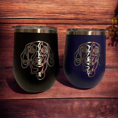 Custom Engraved Wine Tumblers