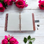 Handcrafted Wooden Diary or Notebook | Customizable and Refillable