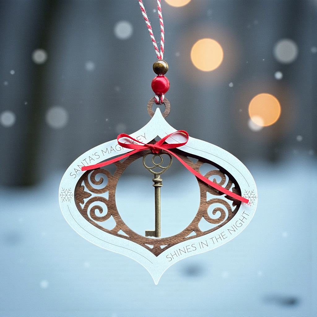 Santa’s Magic Key Ornament