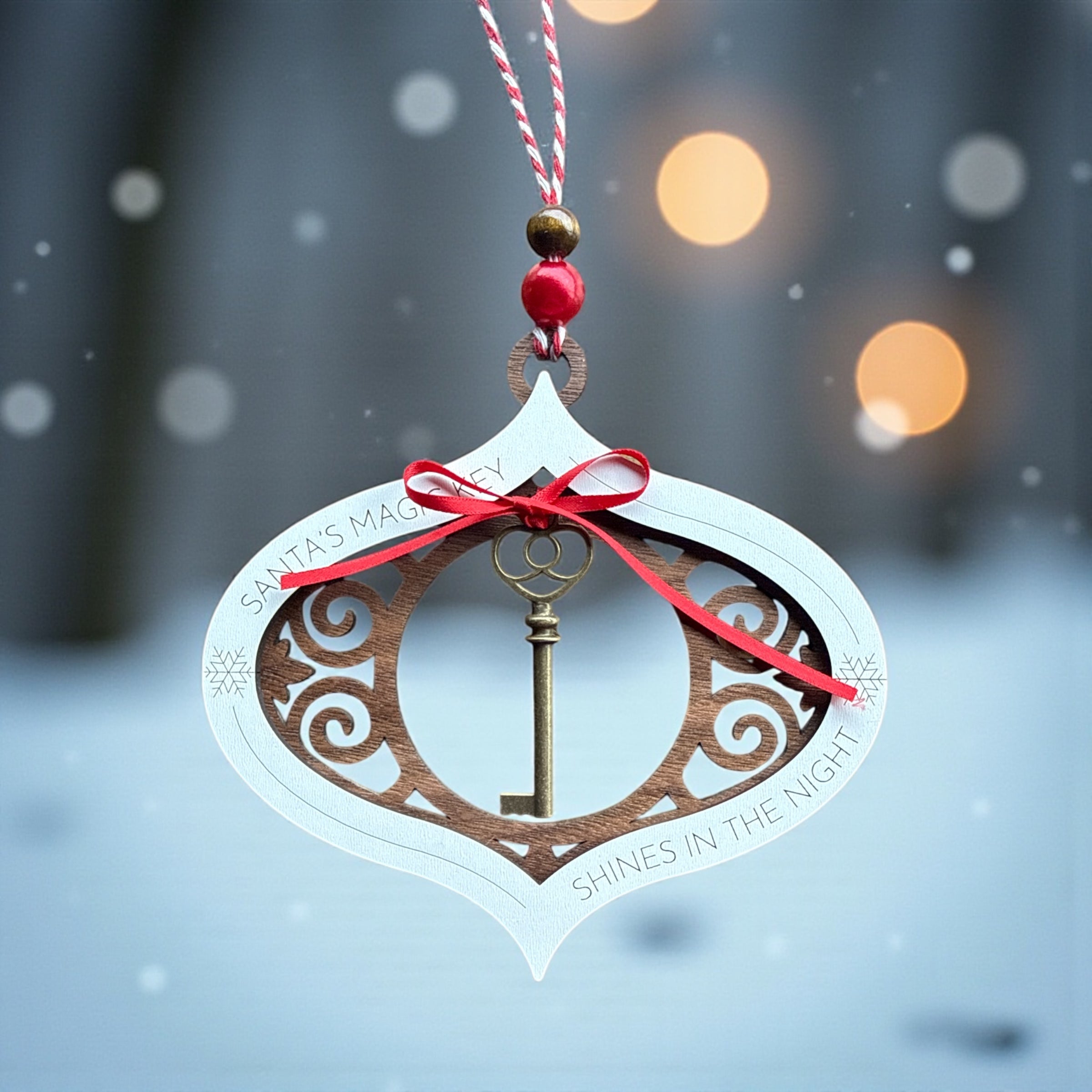 Santa’s Magic Key Ornament