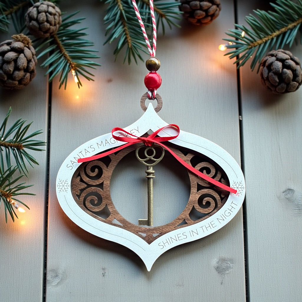 Santa’s Magic Key Ornament