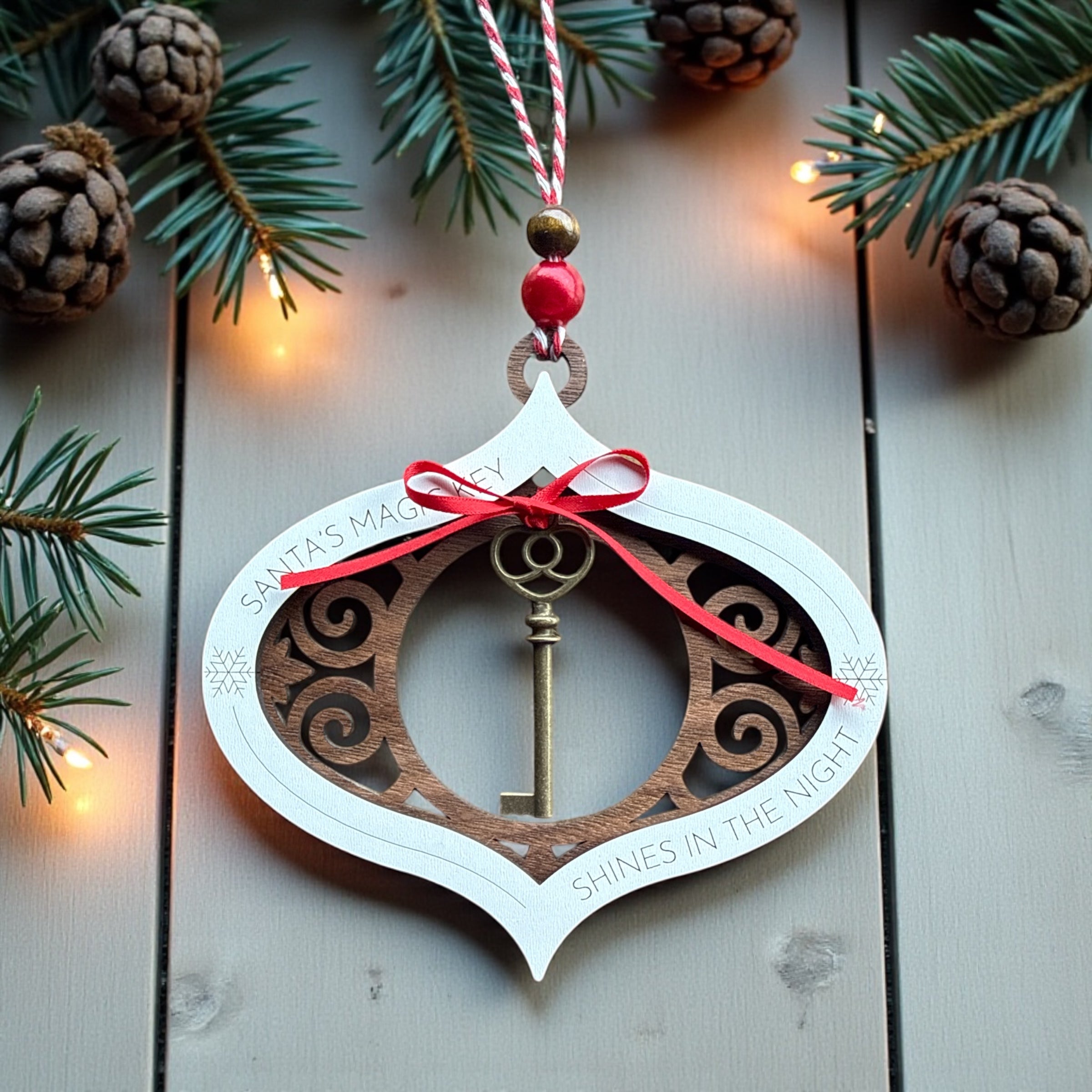Santa’s Magic Key Ornament